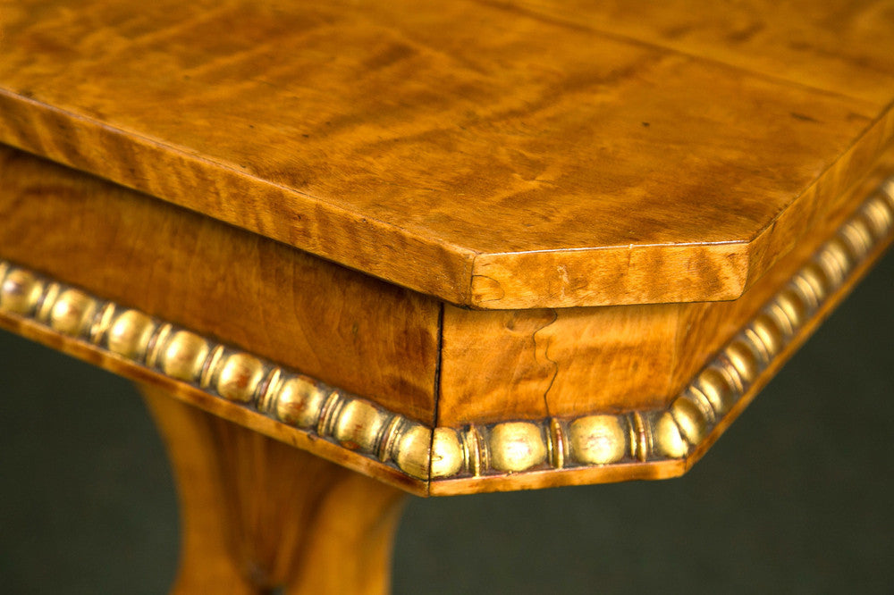 Lyre Form Side Table