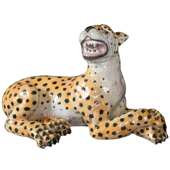 Large Ceramic Leopard