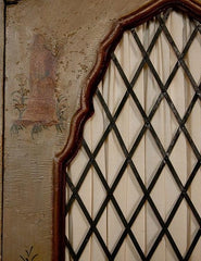 Baroque Style Painted Secretary