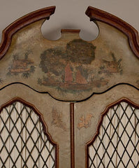 Baroque Style Painted Secretary