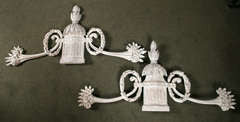 A Pair of Italian Wall Appliques