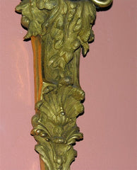 Pair of Regence Bronze Putti Sconces