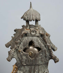 Bronze Tropical Theme French Clock