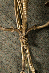 Edwardian Bow and Tassel Sconces