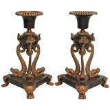 Pair of Regency Candlesticks
