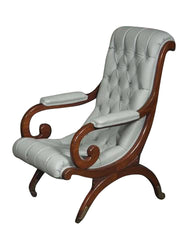 Mahogany Campeche or Plantation Chair
