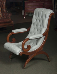 Mahogany Campeche or Plantation Chair