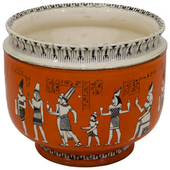 Egyptian Revival Porcelain Jardinière by Royal Doulton