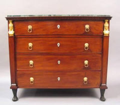 Swedish Mahogany Commode