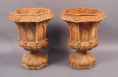 Pair Gothic Style Planters