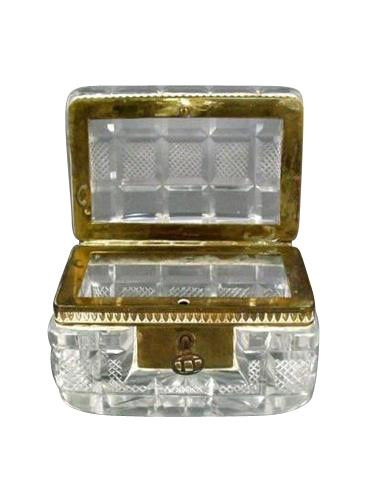 Crystal and Bronze Box