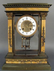 Louis XVI Style Overmantle Clock