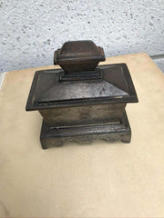 Grand Tour Steel Sarcophagus Form Box