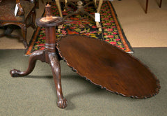 Chippendale Pie Crust Tilt Top Table