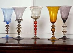 Venetian Glass Goblets