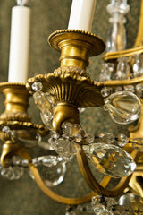 Pair of Bronze D'ore Bagues Sconces