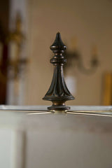 18th Century Candlestick Mounted as a Lamp