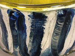 An American Studio Art Glass Vase by John De Wit