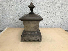 Grand Tour Steel Sarcophagus Form Box