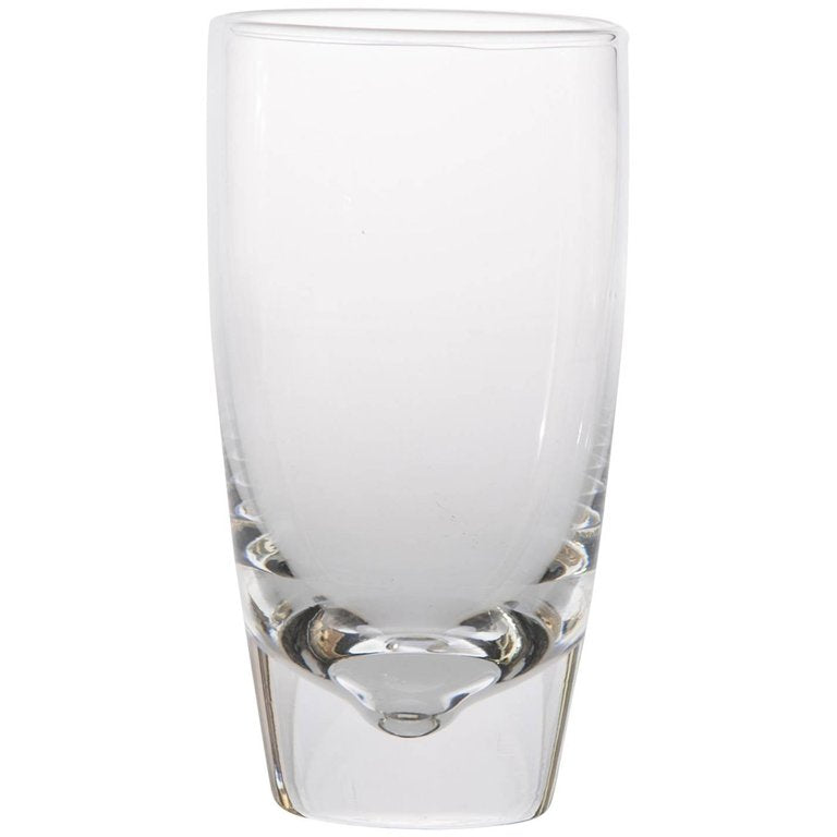 Set of 18 Medium Steuben Crystal Highball Glasses Attributed to Joel Smith