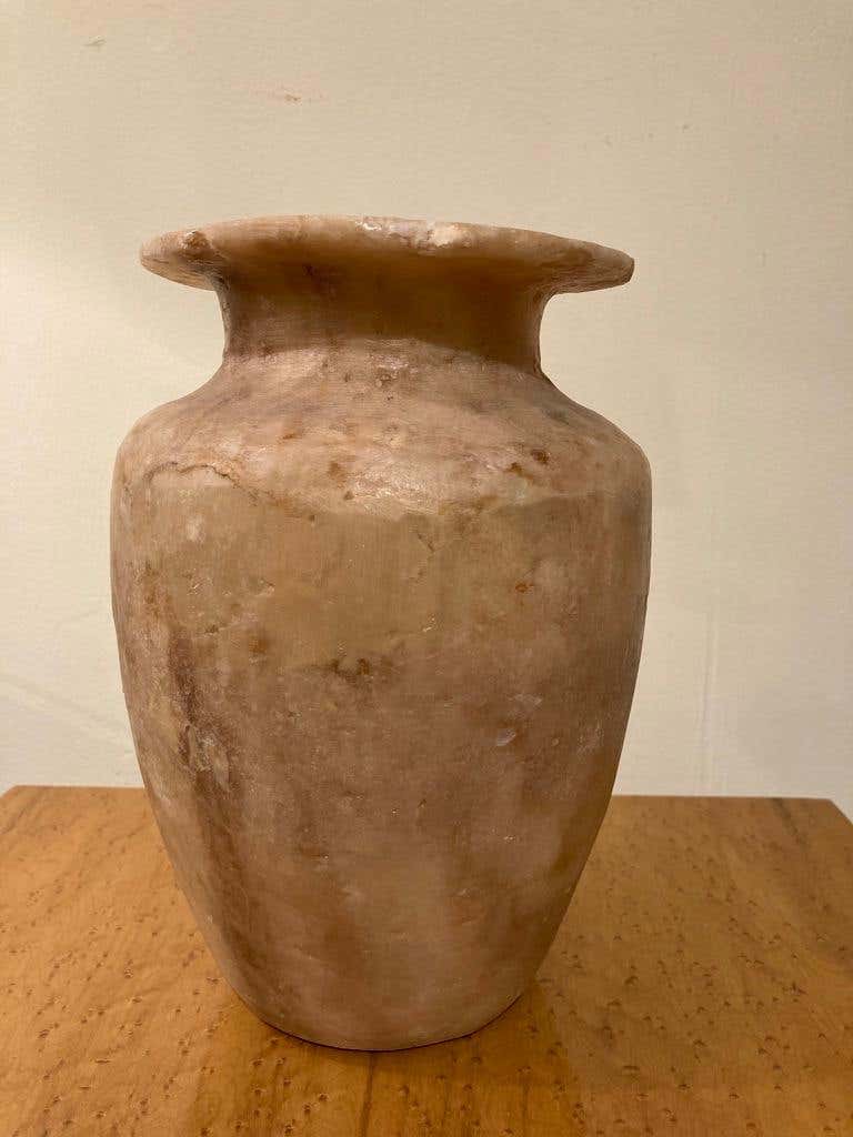 Grand Tour Egyptian Alabaster Jar