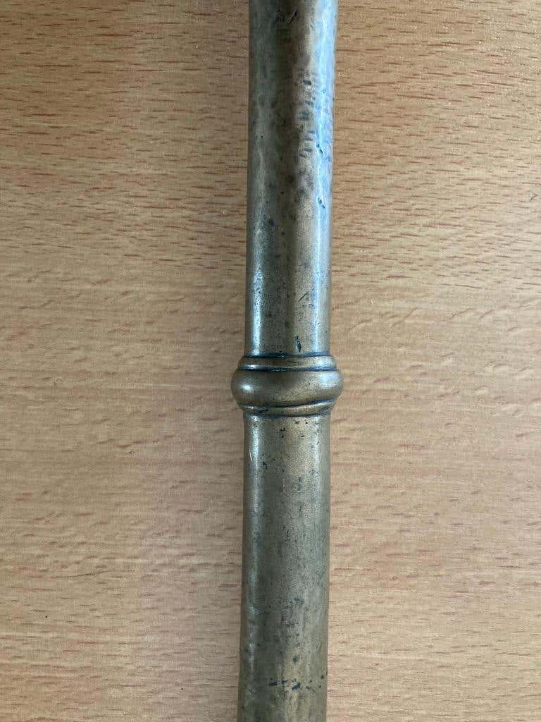 18th Century Italian Bronze Pestle for a Mortar, 12 Inches Long