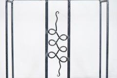 French Wrought Iron Art Deco Umbrella Stand