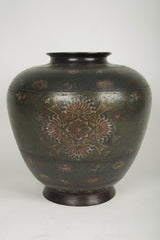 A Large Chinese Cloisonne Bronze Vase