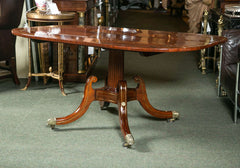 Mahogany & Brass Inlaid Breakfast Table