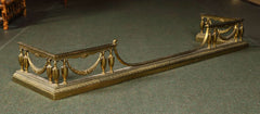 19th Century Bronze Fire Fender
