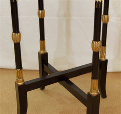 Regency-Style Folding Occasional Tables from the Fontainebleau Hotel,  Priced Individually