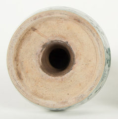 Chinese blue and white candlestick