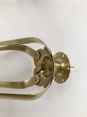 Pair of Japanese Brass Candlesticks