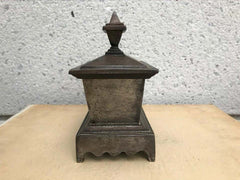 Grand Tour Steel Sarcophagus Form Box