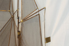 Mixed Metal Clipper Ship Wall Hanging by Curtis Jere