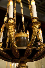 D'Ore Bronze Empire Chandelier