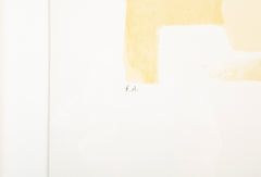"Bouquet of Yellow Flowers" Signed Lithograph by Bernard Cathelin