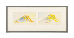 Two Watercolor Landscapes by Peter Brandes