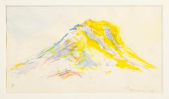 Two Watercolor Landscapes by Peter Brandes