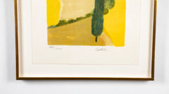 "Landscape of the South" Lithograph by Bernard Cathelin