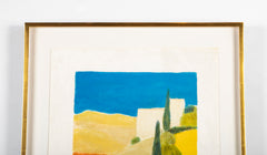 "Landscape of the South" Lithograph by Bernard Cathelin