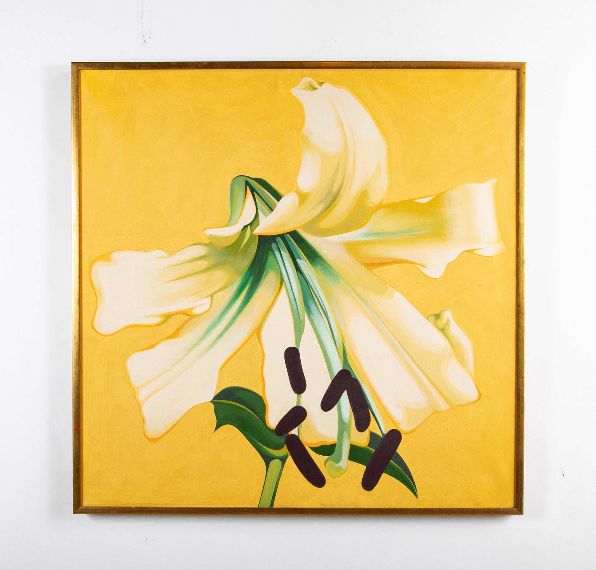 "Lily" Oil on Canvas by Lowell Blair Nesbitt