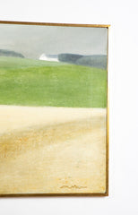 "Host, Djursland"  (Harvest ) Oil on Canvas by Albert Bertelsen