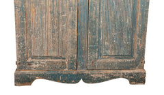 Swedish Carved and Painted Armoire