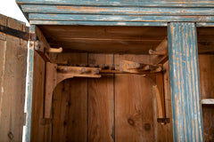 Swedish Carved and Painted Armoire