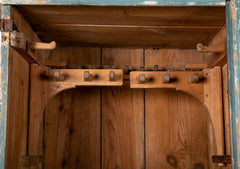 Swedish Carved and Painted Armoire