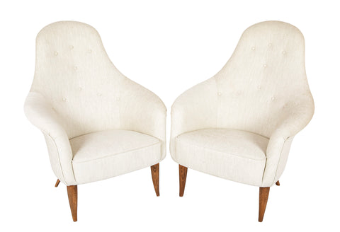 Pair of Chairs Designed by Kerstin Horlin-Holmquist