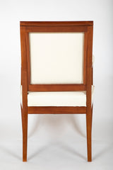 Pair of French Armchairs of Neoclassic Design