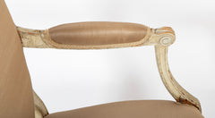 Late 18th Century Set of Four I. B. Lebarge Fauteuils