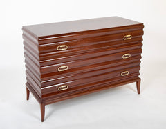 Tommi Parzinger for Parzinger Originals Mahogany Dresser